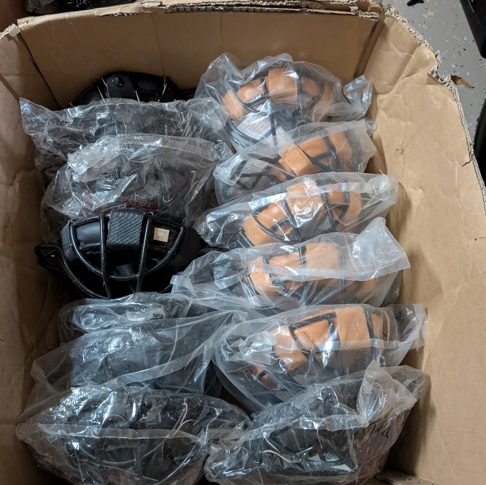 ProTeam Kids Face Mask - Black and Tan